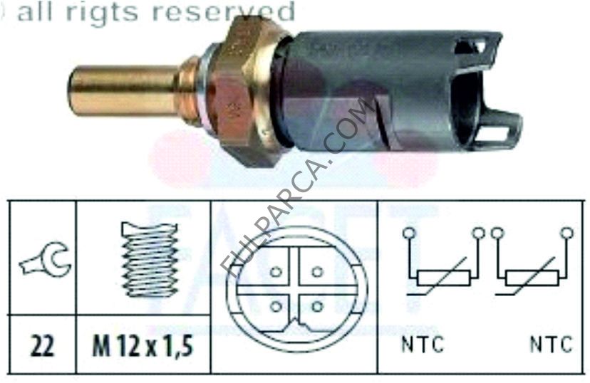 Bmw E36,Bmw X5 E53,Bmw E46 Hararet Müşürü Yedek Parça