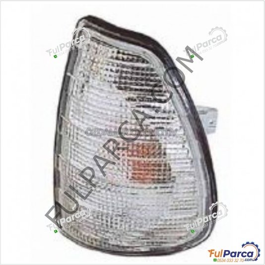 Mercedes W123 Ön Sinyal,Sol Sinyal Lambası Beyaz