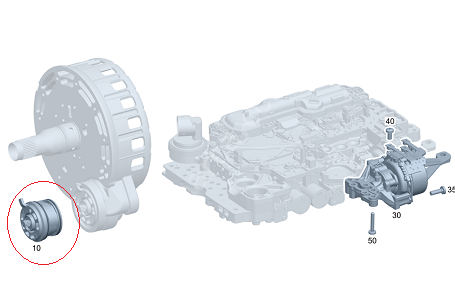 Vito W447 654 Motor Motor Otomatik Şanzuman Yağ Pompası