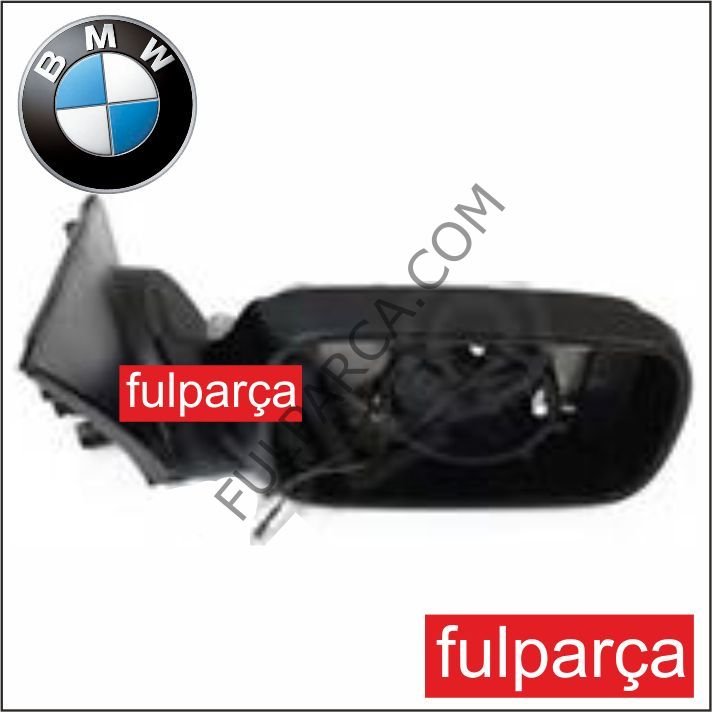BMW E65 ELEKTRİKLİ KATLANIR AYNA 02/07 R KÖR NOKTALI