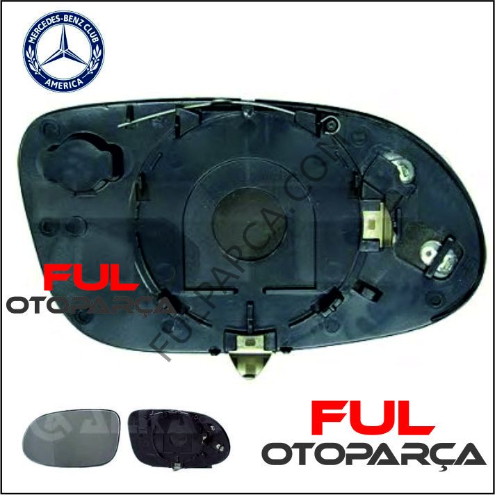 W-168 ELEKTRİKLİ AYNA CAMI 97-04 L KÖR NOKTALI