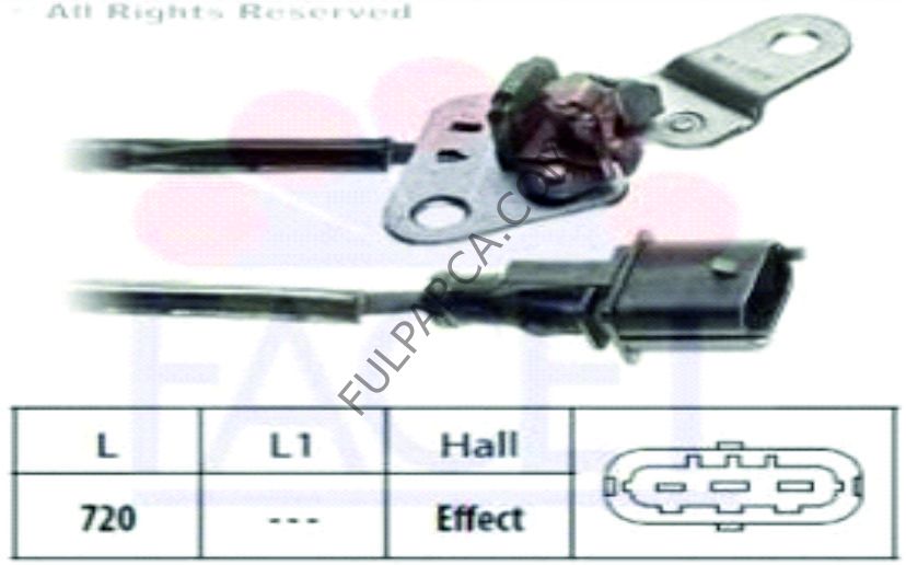Opel Vectra C Eksantrik Sensörü