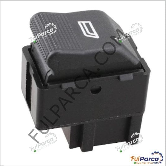 Volksvagen Polo/Lupo/Seat Gordobo/İbiza Tekli Cam Düğmesi/Ön Cam Açma Anahtarı Sol