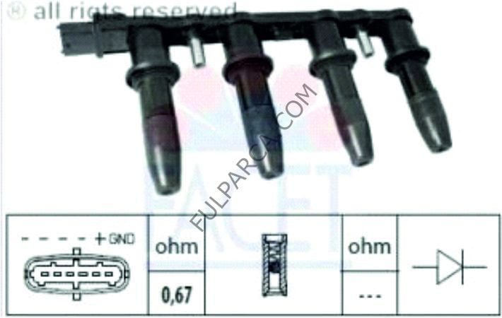 BBT ATEŞLEME BOBİNİ OPEL
