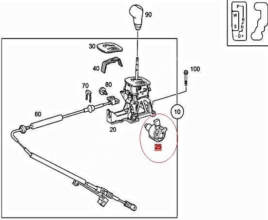 Vaneo Otomatik Vites Müşürü-Ventil