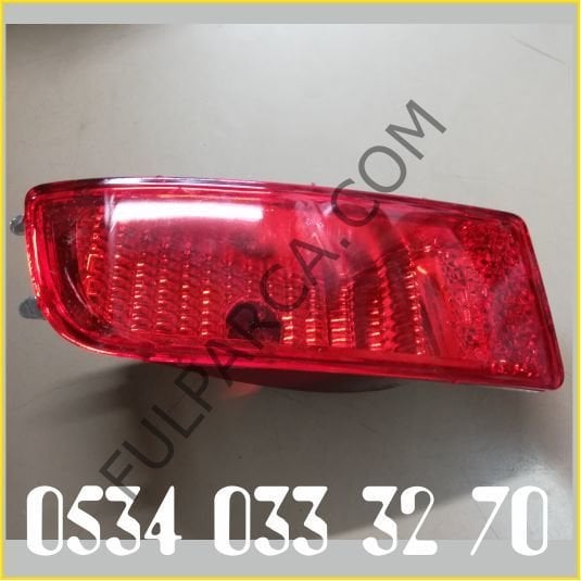 Sprinter W906 Işıklı Ledli Arka Tampon Reflektörü,Kedi Gözü Sağ Arka Reflektör