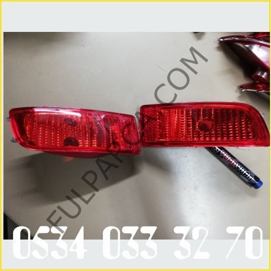 Sprinter W906 Işıklı,Ledli Arka Tampon Reflektörü,Kedi Gözü Sol Arka Reflektör Takım