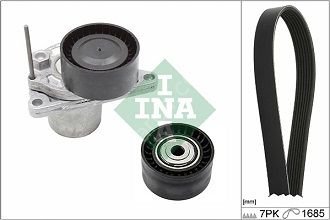 Vito W447 622 Reno Motor V Kayış Gergi Seti/Avare Bilya/Gergi Rulmanu Set