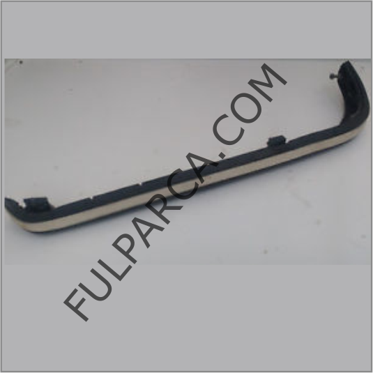 Mercedes W123 Arka Stop Alt Çıtası Nikelajı, Sol