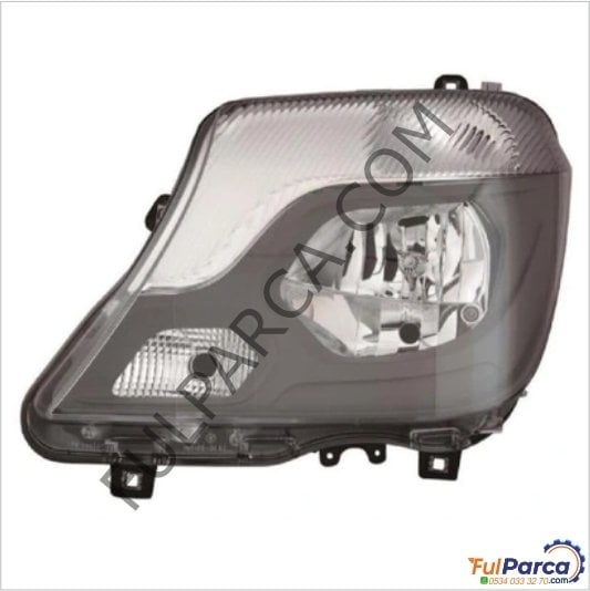 Sprinter W906 Ön Far-Yeni Model-Ön Sol Far Lambası