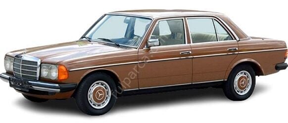 Mercedes W123 Nikelaj Marşpiyel Çıtası Nikelaj Takım/Kapı Çıtası Nikelaj Takım,Alt Üst Nikelaj Takım/Kapı Nikelajı (1976-1985)ı