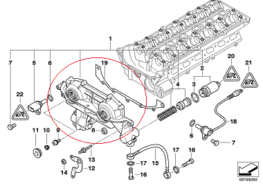 Bmw E39 M52/M54 Motor Vanus Ünitesi