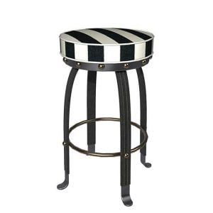 Flatiron Bar Stool - Black