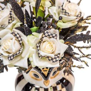 Courtly Owl Arrangement