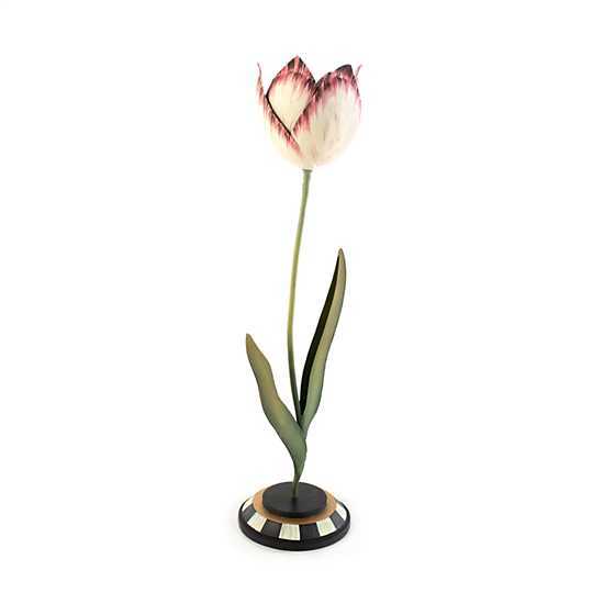 Tulip Candle Holder - Pink & Ivory - Large