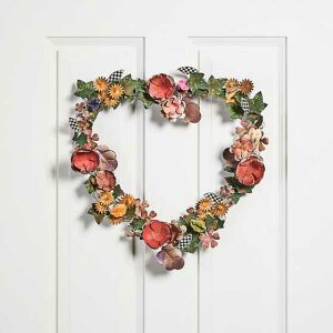 Wildflowers Wreath - Heart