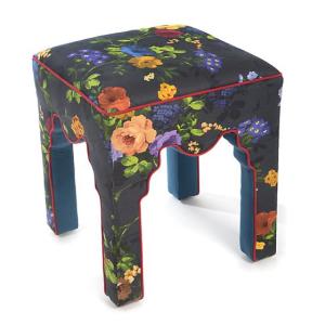Covent Garden Accent Stool - Floral