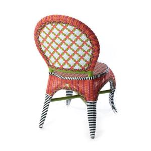 Breezy Poppy Outdoor Cafe Chair