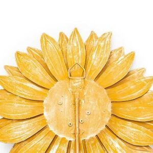 Golden Anemone Candle Sconce