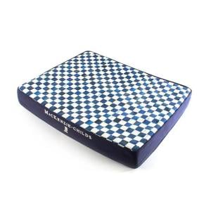 Royal Check Pet Bed - Blue - Small