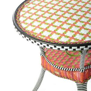 Breezy Poppy Outdoor Cafe Table
