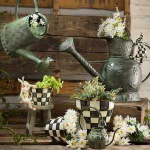 Funny Bunny Pot Climber - White