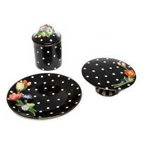 Floradot Pedestal Platter