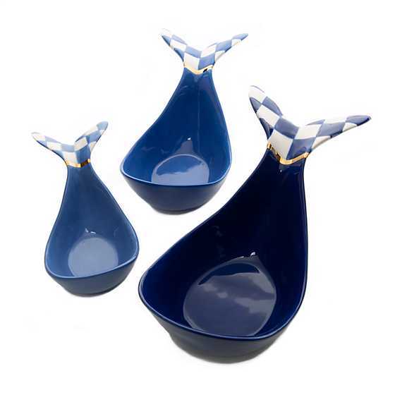 Big Blue Nesting Bowls - Set of 3