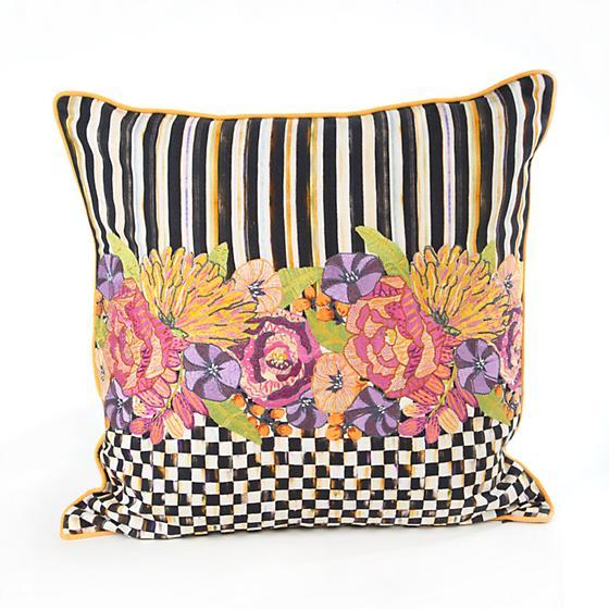 Shakespeare's Garden Square Pillow