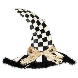 Courtly Check Witch's Hat Wall Decor