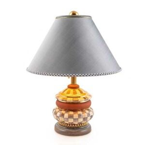 Groovy Table Lamp - Sterling Check