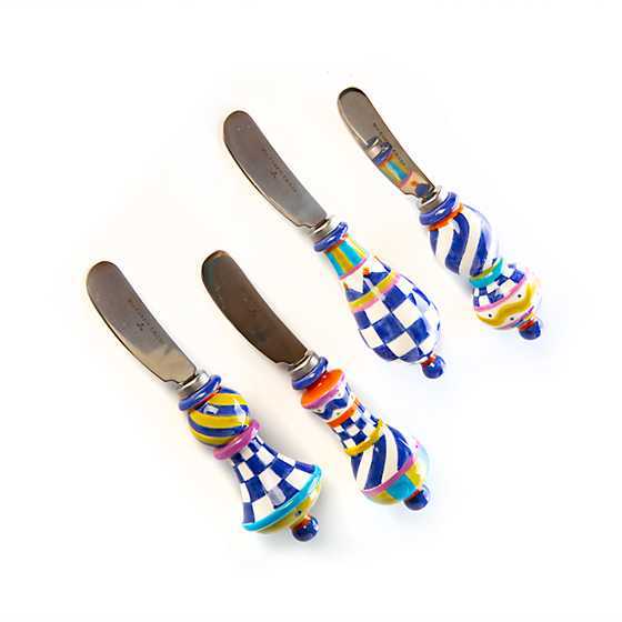 Royal Jubilee Canape Knives - Set of 4