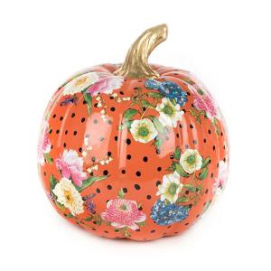 Flower Market Pumpkin - Medium - Orange