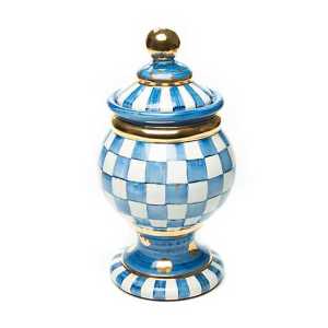 Royal Check Globe Canister