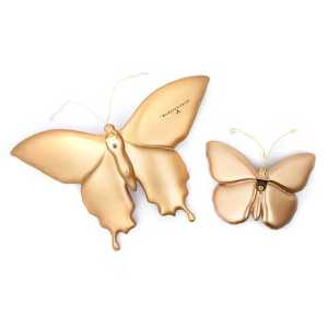 Butterfly Duo Wall Decor - Pink