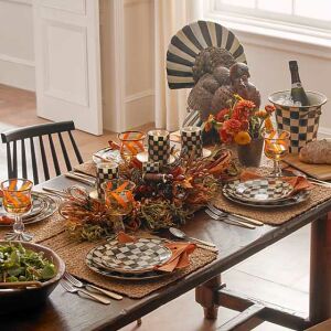 Fall On The Farm Triple Candle Centerpiece