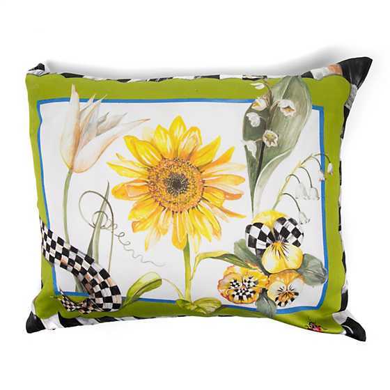 Sunflower Lumbar Pillow