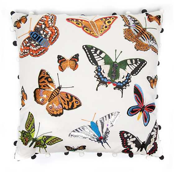 Butterfly Garden Pillow
