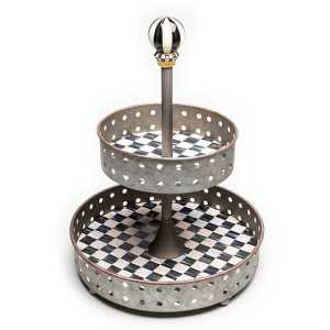 Courtly Tin Tiered Stand