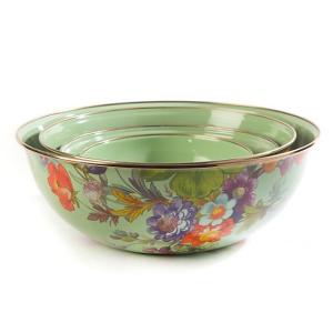 Flower Market Medium Everyday Bowl - Green