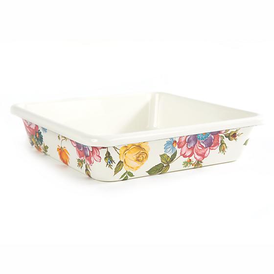 Flower Market Enamel Baking Pan - 8''