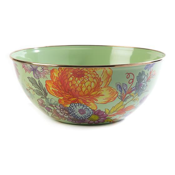 Flower Market Large Everyday Bowl - Green