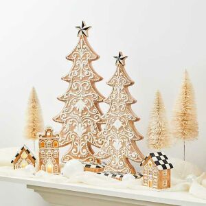 Gingerbread Illuminated Mini Houses - Set of 3