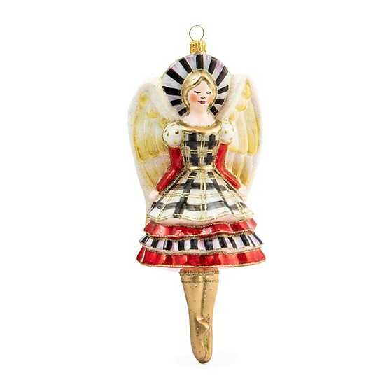 Glass Ornament - Glam Up Angel