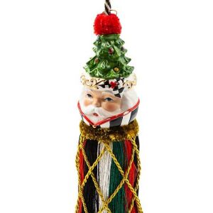 Tree Top Santa Tassel