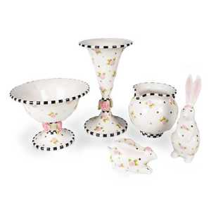 Patience Brewster Really Rosy Rabbit Candle Holder