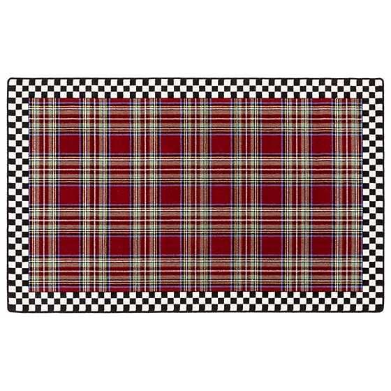 Royal Stewart Tartan Rug - 5'1'' x 8'2''