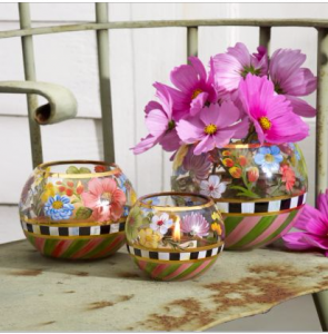 Flower Market Glass Globe Vase - Large