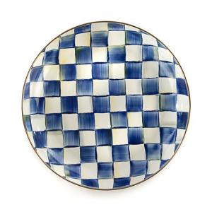 Royal Check Enamel Abundant Bowl