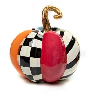 Fortune Teller Patchwork Pumpkin - Medium